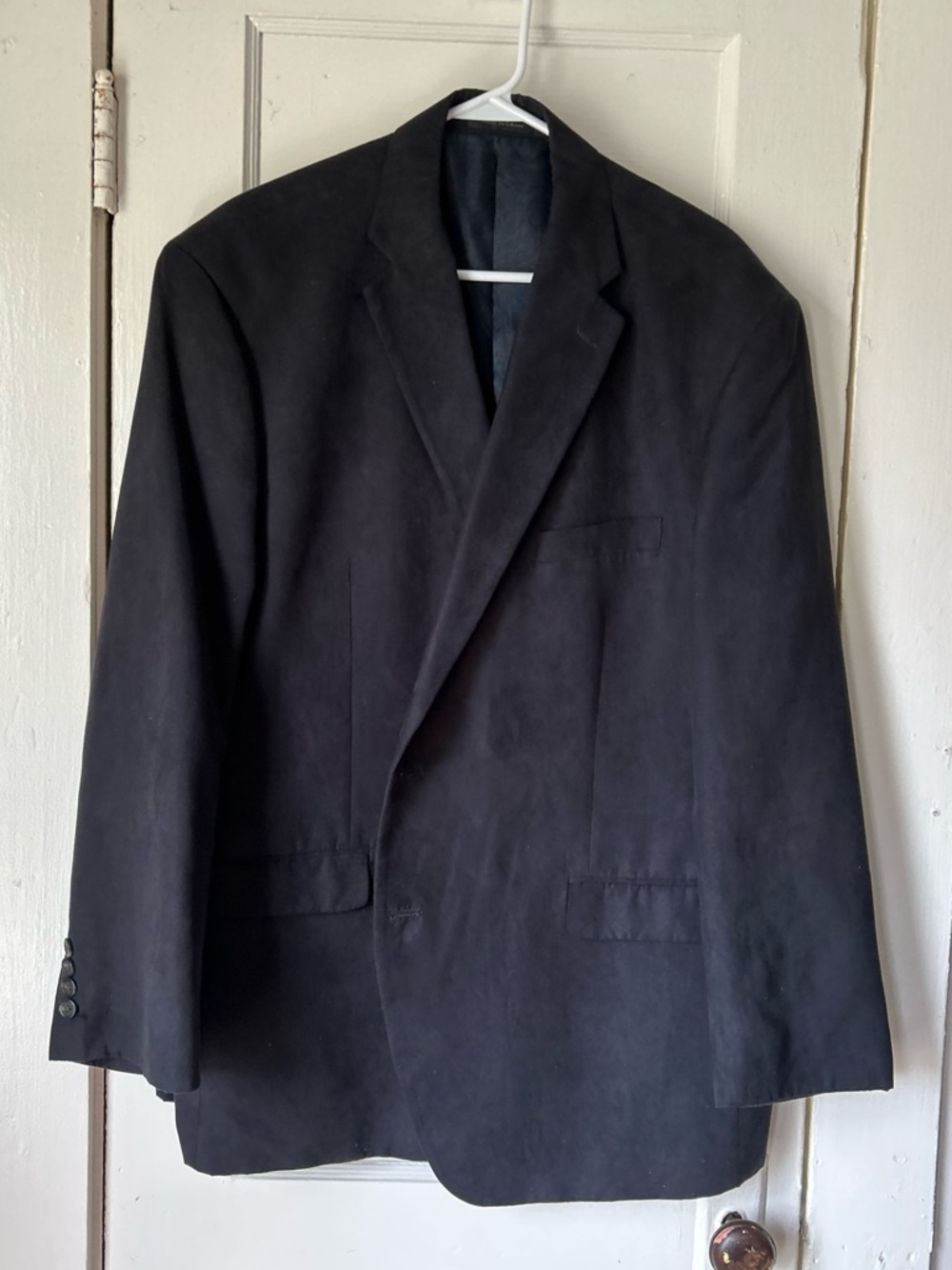 Chaps Blue Paisley Lined Blazer